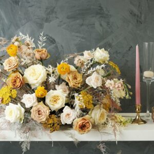 Georgie Food Table/Mantle Arrangement