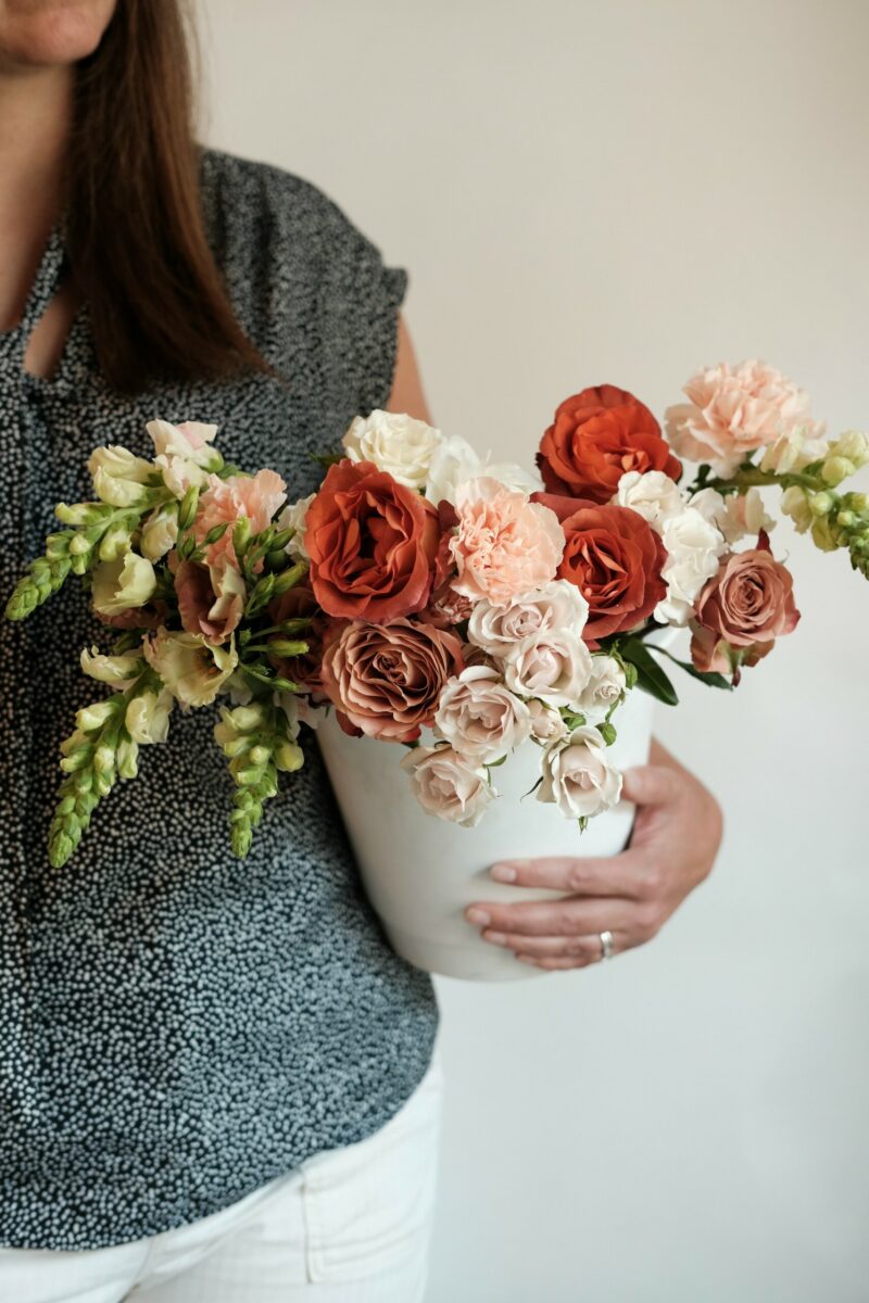 Mabel Bucket of Flowers