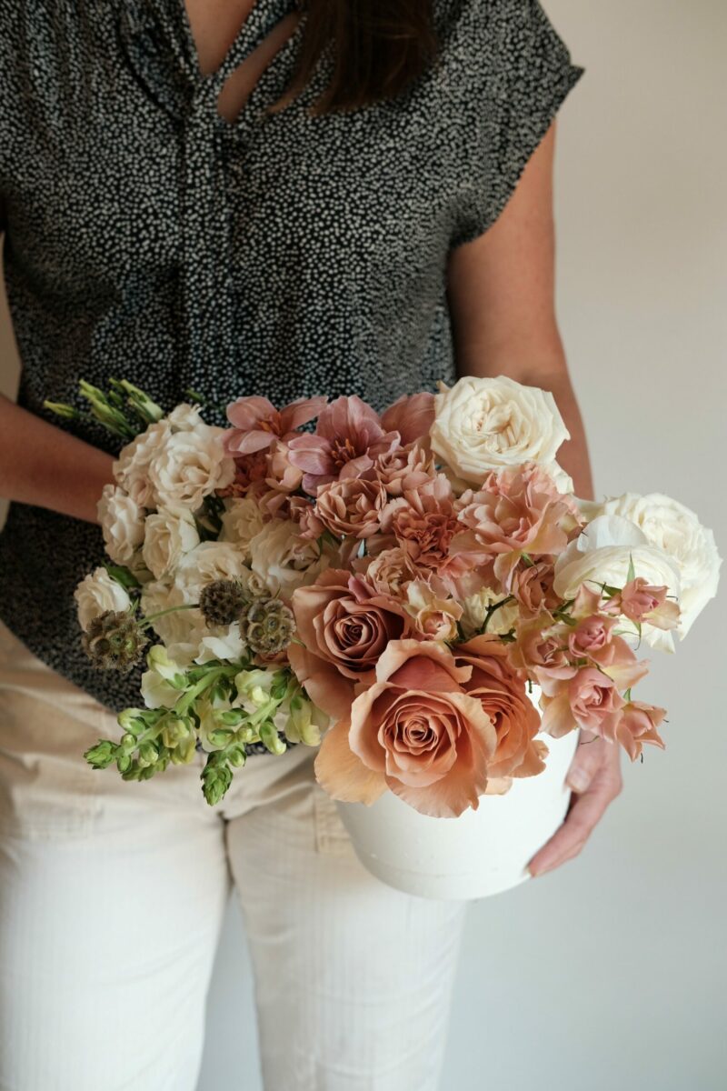 Beatrice Bucket of Flowers