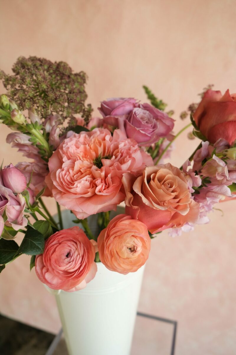 Hazel Bucket of Flowers