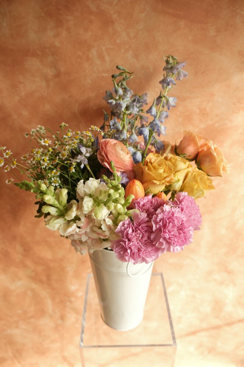 Caroline Bucket of Flowers